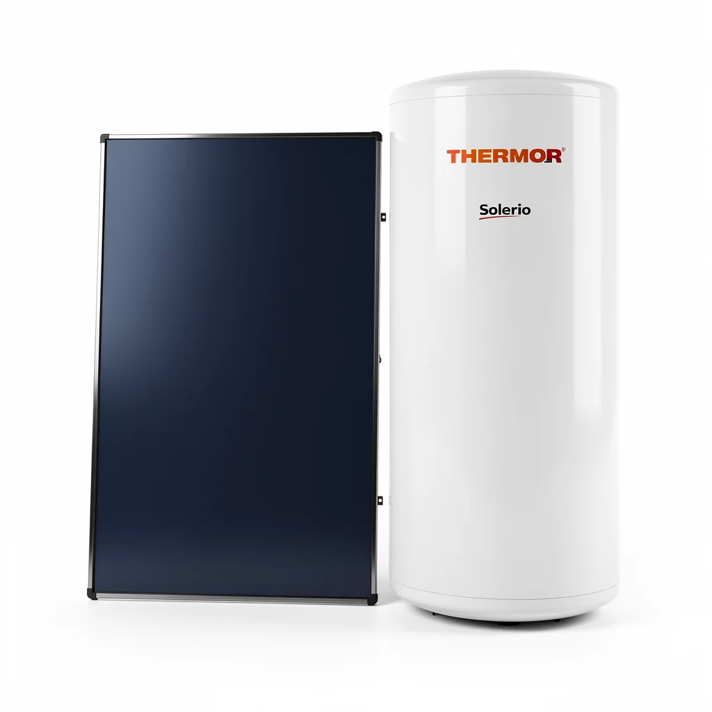 DUALSUN Chauffe-eau solaire Flash 300L hybride, panneaux 4 m²