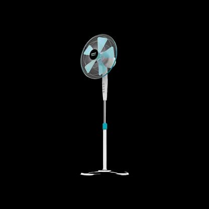 Ventilateur sur pied - Cecotec EnergySilence 500, 40 W, 3 vitesses, EnergySilence, AirFlow5, Blanc