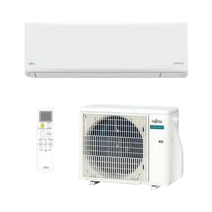 Climatiseur split 1x1 - FUJITSU 3NGF89925 ASY35-KL, 12000 fg/h, Fonction Inverter, Blanc