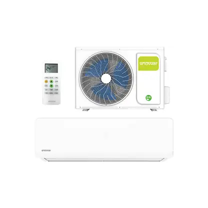Climatiseur split 1x1 - HTW SNOWAIR VELA 3 2, 5 kW (2.150 frigorías) con bomba de calor Inverter A+++ y control por voz, Fonction Inverter, white