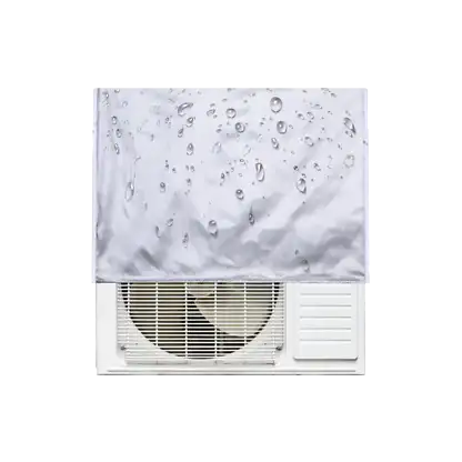 Accessoire pour climatiseur - NK NK-HO340044, Funda de Climatiseur, Poliéster, Resistente al Agua, Blanc