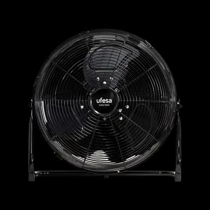 Ventilateur industriel - Ufesa FF0350, 3 vitesses, 70W, 35 cm, Inclinable, Noir