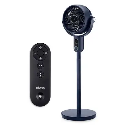 Ventilateur sur pied - UFESA Gdansk, 1 vitesses, Bleu