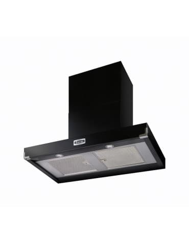 Hotte FALCON CONTEMPORAINE 900 NOIR/CHROME - FHDCT900BL/C