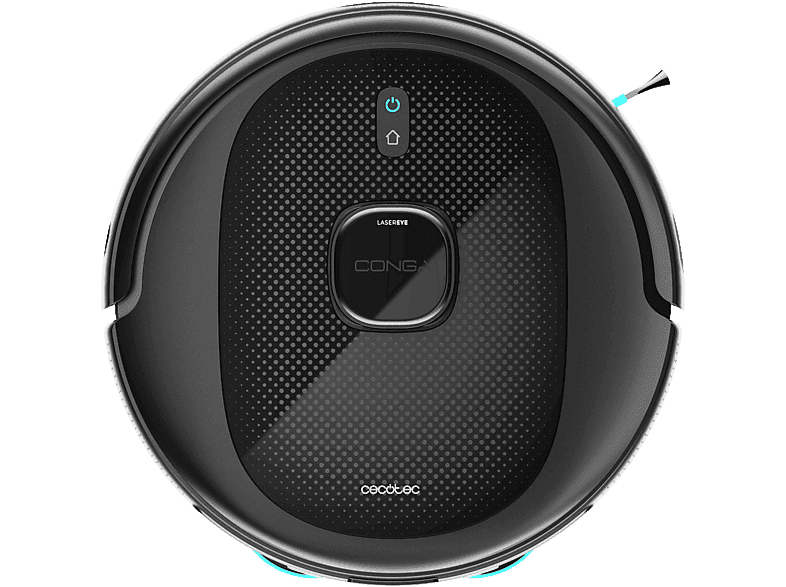 Robot aspirateur - Cecotec Conga 9990 AI Spin Revolution Ultra Power Home, 1000W, 240 min, 10000 Pa, APP, Base d'auto-vidage, IA, Hasta 240m2, Noir