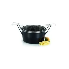 BAUMALU friteuse du Nord 28 cm Email Noir