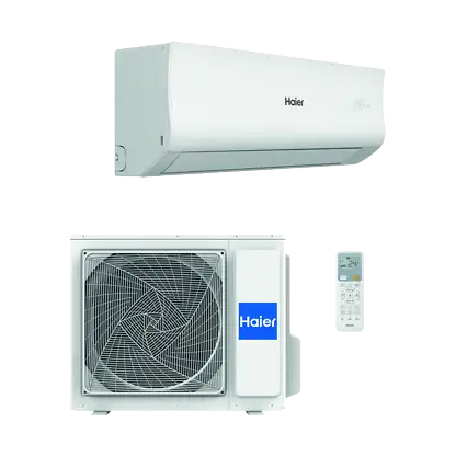 Climatiseur split 1x1 - HAIER A/A 1X1 HAIER TIDE R 2000F Wi-Fi, 2322 fg/h, Fonction Inverter, Blanc