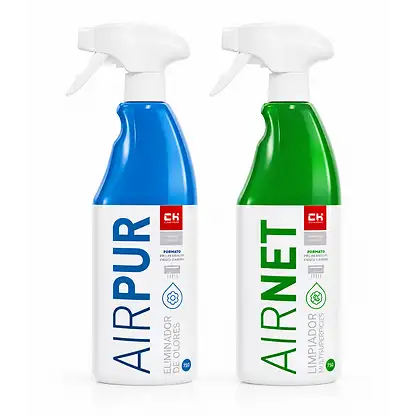 Accessoire pour climatiseur - Kit Airnet + Airpur Limpiador y Elimina Olores Climatiseur RECAMANIA, Blanc