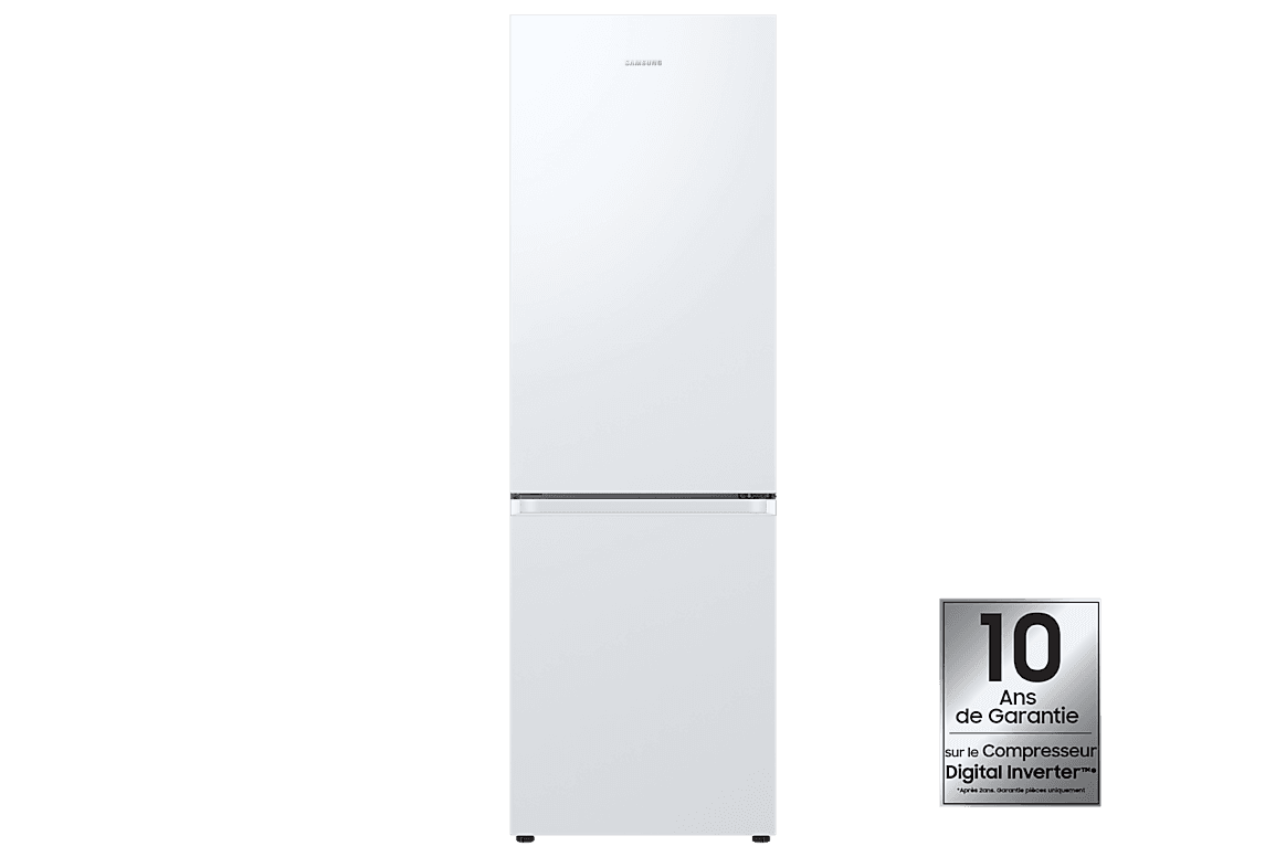 Réfrigérateur combine Samsung RB34C600EWW – 344 L, No Frost, Blanc